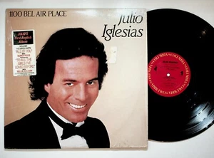 Julio Iglesias 1100 Bel Air Place LP with Diana Ross and Willie Nelson - Picture 1 of 2