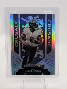2023 Panini Rookies & Stars - Crusade Silver Prizm #CR-3 Lamar Jackson - Picture 1 of 2