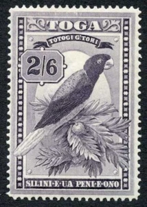 Tonga SG81 2/6 Wmk Script CA (The key value) M/M Cat 42 pounds - Picture 1 of 1