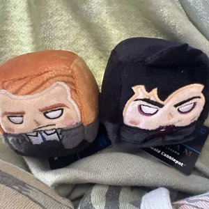 LOTE 2 CUBOS KAWAII 2" PELUCHE GOTHAM ANTES DE LEYENDA JAMES GORDON, OSWALD ADOQUBLEPOT - Imagen 1 de 3