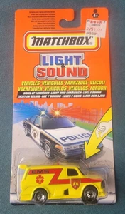Matchbox Action System Light & Sound Ford Supervan II EMS  ***TESTED *** VHTF - Picture 1 of 8