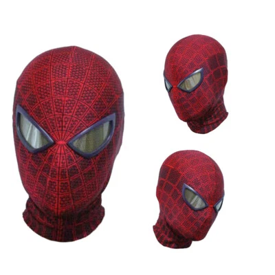 The Amazing Spider-Man Mask Cosplay Costume Spiderman Halloween Props Adult Kids - Image 1 of 4