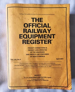Registro Oficial de Equipamiento Ferroviario USADO Volumen 116 Nº 4 abril 2001 - Imagen 1 de 5