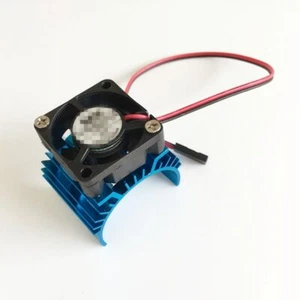 Motor Heat Sink with Cooling Fan fits 540 550 or similar motor RC Part USA Ship - Picture 1 of 3