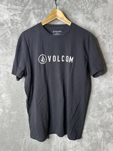 Volcom Shirt Mens Extra Large Black Short Sleeve Skater Diamond Stone Logo - Picture 1 of 6