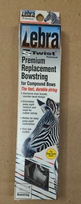 Zebra ZS Twist Bowstring Cable 96 7/8” Mathews Icon -New - Image 1 of 4