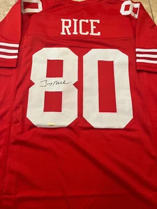 Jerry Rice Autographed Signed San Fransisco 49ers Jersey with Tristar COA - Picture 1 of 4