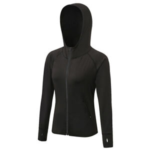 Women Ladies Zipper Hoodies Sweatshirts Yoga Fitness Training Sports Coat Jacket
