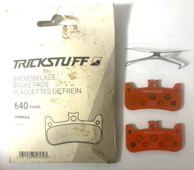 Pastillas de freno Trickstuff 640 Power Resin para Formula Cura 4-nuevas en paquete Foto 1 de 4