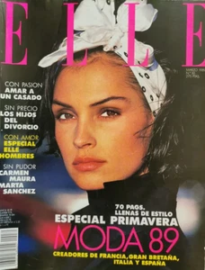 Elle Spain March 1989 - Famke Janssen - Picture 1 of 1