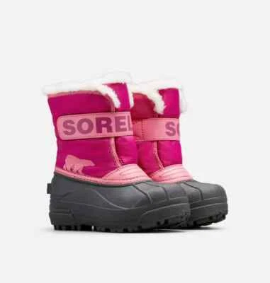 Botas aislantes impermeables SOREL Z82130 para niños pequeños rosa Snow Commander talla 9 M Foto 1 de 4