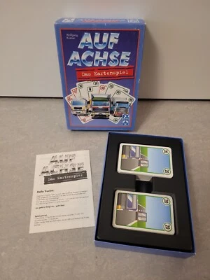 FX Schmid: 1994/1995 Auf Achse Das Kartenspiel komplett mit Anleitung - Bild 1 von 4