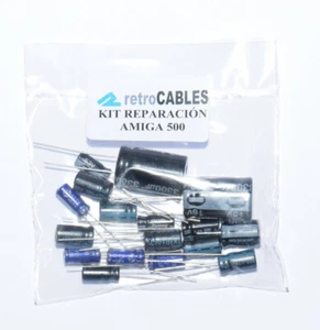 Kit de reparación Amiga 500 A500 Rev6/6A condensadores