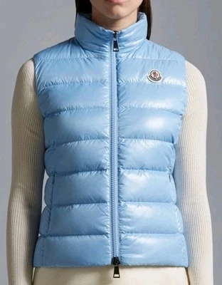 MONCLER Authentic Light blue gilet size 7XXL (fits UK16)  - Image 1 of 4