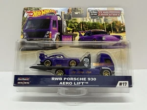 Hot Wheels Porsche 930 RWB Team Transport Aero Lift #17 Car Culture See Pics - Picture 1 of 4