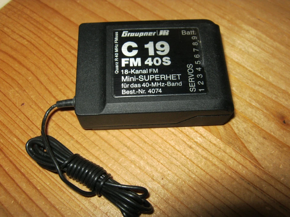 Empfänger Graupner C 19 - (40 Mhz)  super Zustand - Bild 1 von 1