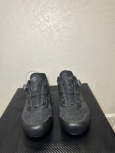 Gavin Pro Rennradschuh, Quick Lace - 3 Bolt Rennradschuh kompatibel schwarz Gr.44 - Bild 1 von 5