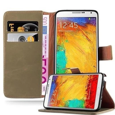 CADORABO Handy Hülle für Samsung Galaxy NOTE 3 Cover Case Tasche Etui Luxury Glatt