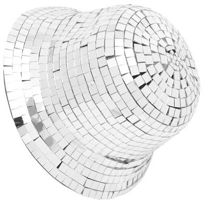  Cappello da pescatore da discoteca Cappello da cowgirl Cappello da specchio da - Immagine 1 di 4