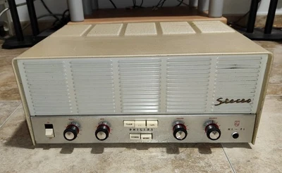 Philips AG 9015 Tube Amplifier 1960s - Immagine 1 di 4