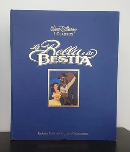 La Bella e la Bestia Walt Disney Cofanetto Ed. De Luxe 2 VHS+libro+.. 🇮🇹 - Picture 1 of 23