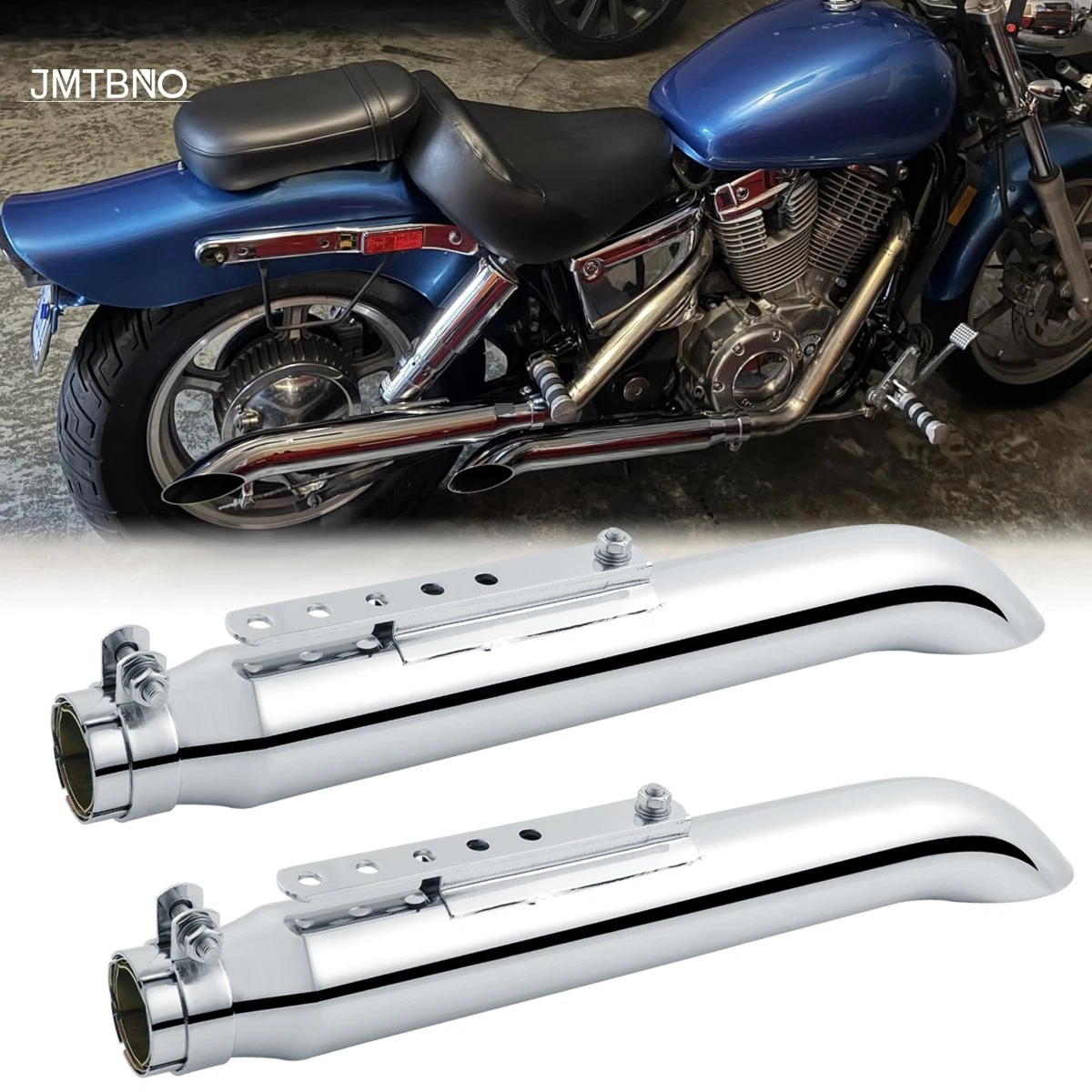 Cola Escape Tubo De Silenciador De Escape De Motocicleta Retro Cafe Race Tubo  De Escape Moto 125cc Homologado, image size:1200x1200