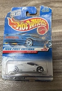 Hot Wheels Ford GT-90 1998 prime edizioni #14 da collezione #668 - Foto 1 di 2