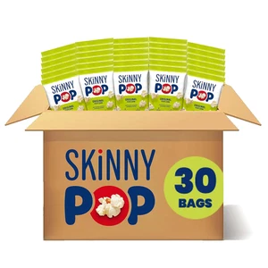 Skinnypop Popcorn, Original Whole Grain, Dairy-Free Snack Packs - 30 Bags - Picture 1 of 8