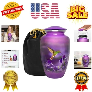 Urnas para Cenizas Humanas Adulto Mujer y Hombre, Urna Decorativa de Entierro, Cr... - Imagen 1 de 8