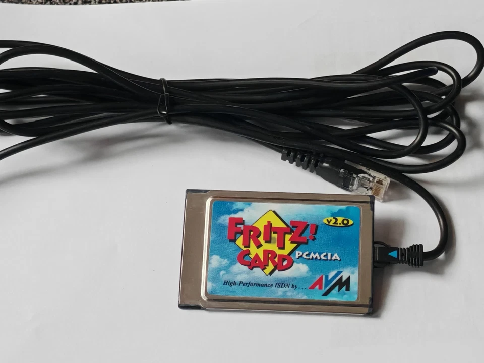 AVM Fritz Card v2.0 ISDN-PCMCIA-Card - Bild 1 von 1