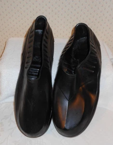 Cubierta protectora de goma para lluvia sin cordones impermeable para hombre talla X-grande negra - Imagen 1 de 11