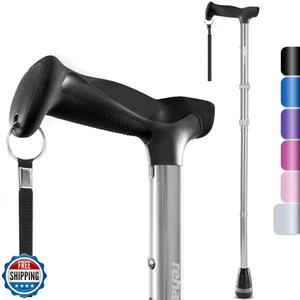 Rehaescort Walking Cane, Folding, Adjustable, Lightweight, Walking Canes for - Picture 1 of 5