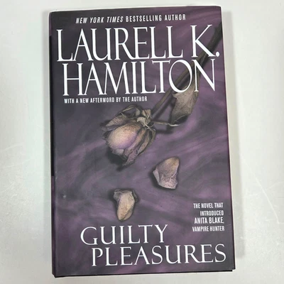 Guilty Pleasures Laurell K Hamilton 2002 HC DJ First Edition 1st Printing Horror Foto 1 de 4