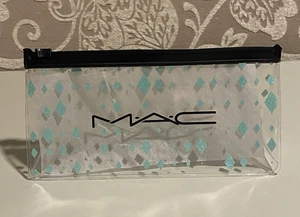 MAC Cosmetics CLEAR Makeup Bag 8"x4"x2.5" ~ LIMITED EDITION HOLIDAY 2025 - Picture 1 of 2
