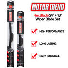 24" & 18" All Season Wiper Blades For Nissan Frontier Motor Trend Bracketless