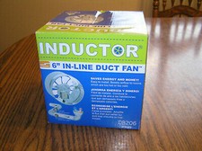 Suncourt Inductor 6" In-Line Duct Fan DB206
