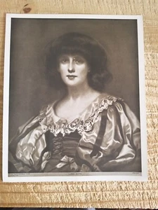 LORNA DOONE BY WONTER.VTG EXTRA SIZE 12" x 10" PERRY ENGRAVING PRINT*EP6 - Picture 1 of 2
