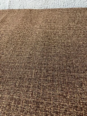 Fabric Lot 5 Yds 56 W Natural Instincts Brown Tweed Polyester Jackets - Image 1 of 4