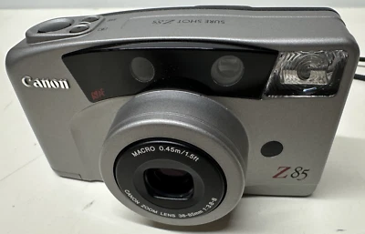 Canon Sure Shot Z85 Point & Shoot 35mm Film Camera PARTS ONLY READ - Image 1 of 4