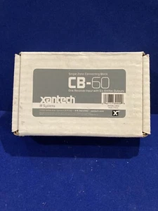 Xantech CB60 Connecting Block w/ Box and Instructions.  Open Box. New - Picture 1 of 2