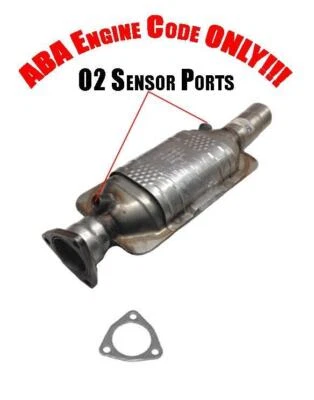 Volkswagen Cabrio Golf Jetta Passat 95-02 2.0L ABA Engine Catalytic Converter - Image 1 of 4