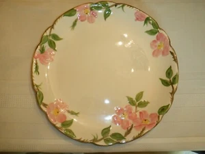 Franziskaner Geschirr 14" Runde Servierplatte Top Zustand California - Bild 1 von 7