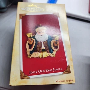 2004 Hallmark Keepsake Christmas Ornament Jolly Old Kris Jingle - Picture 1 of 4