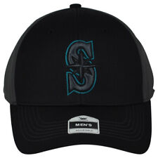 MLB Fan Favorite Seattle Mariners Blackball Men Curved Bill Adjustable Hat Cap