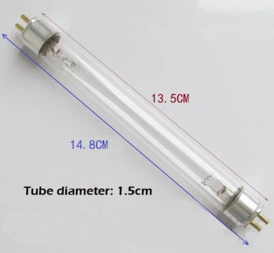 4W T5 254nm SW Shortwave UV Bulb Tube for Fluorescent Minerals Ultraviolet Lamps - Image 1 of 4