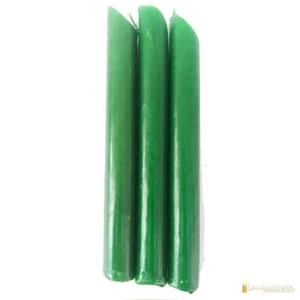 Drip Candle - True Green Hand-Dipped 50 Pack - Picture 1 of 2