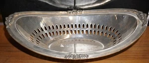 ELEGANTE VASSOIO- SVUOTA TASCHE G. RE SHEFFIELD silverplated LAVORATO (2) - Picture 1 of 5