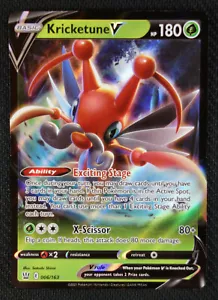Pokemon Card Kricketune V 006/163 Battle Styles NM/M - Picture 1 of 1