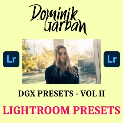 DOMINIK GARBAN DGX vol 2 LIGHTROOM PRESETS photo EDITING FILM GRAIN vintage MOOD - Image 1 of 4