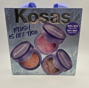 KOSAS Holiday Set Mini Blush is Life Trio • Butterflies • Blissed • Euphoria New - Picture 1 of 4